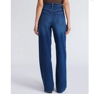 NWT Sofia by Sofia Vergara Diana Relaxed High Rise Straight Leg Jeans Sz 6